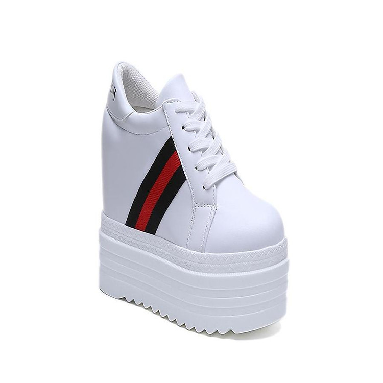 Giày Bánh mì nữ độn đế cá tính siêu hót cột dây cao 11cm BM081T