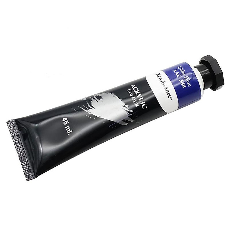 Tuýp Màu Acrylic 45 ml - Renaissance #340 - Ultha Blue - Ảnh 4