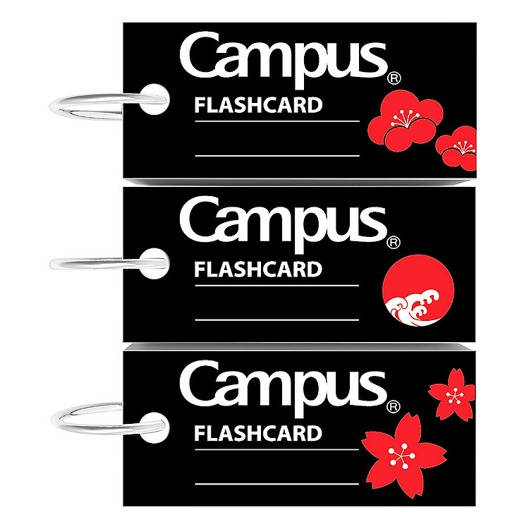 Flashcard Ghi Chú Elegant Black ELB85