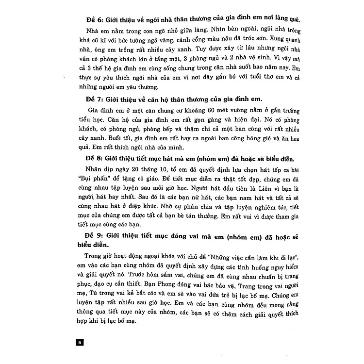 199 Bài Và Đoạn Văn Hay Lớp 3 - Ảnh 3