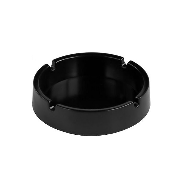 Gạt Tàn Thuốc Lá Melamine Màu Đen - Nội Địa Nhật Bản