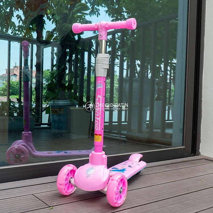 Xe Scooter Centosy 202 Cho Bé - Vàng Chính hãng Tiết kiệm - Hình ảnh 4