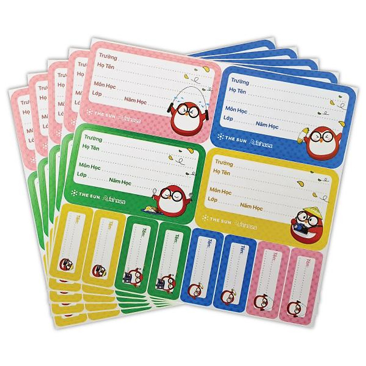 Nhãn Vở Việt Nam Trong Tôi (20 nhãn)