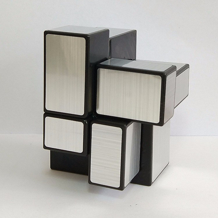 Rubik 2x2 gương trắng - Tặng đế Chính hãng Tiết kiệm - Hình ảnh 2