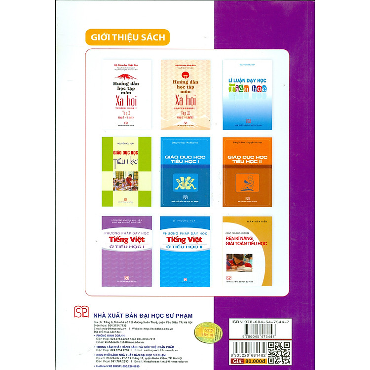 Giáo Trình Rèn Luyện Nghiệp Vụ Sư Phạm Tiểu Học - Ảnh 2