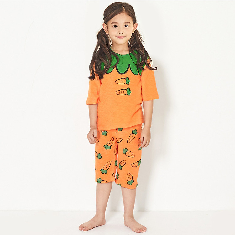 Bộ đồ lửng bé gái xuân hè Unifriend Hàn Quốc UNI0737