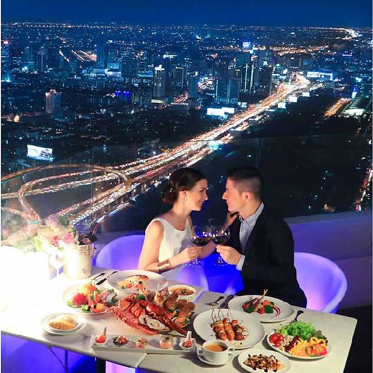 Buffet Hải Sản Và Quốc Tế Tại Baiyoke Sky Hotel - Ban công/ Vé người lớn