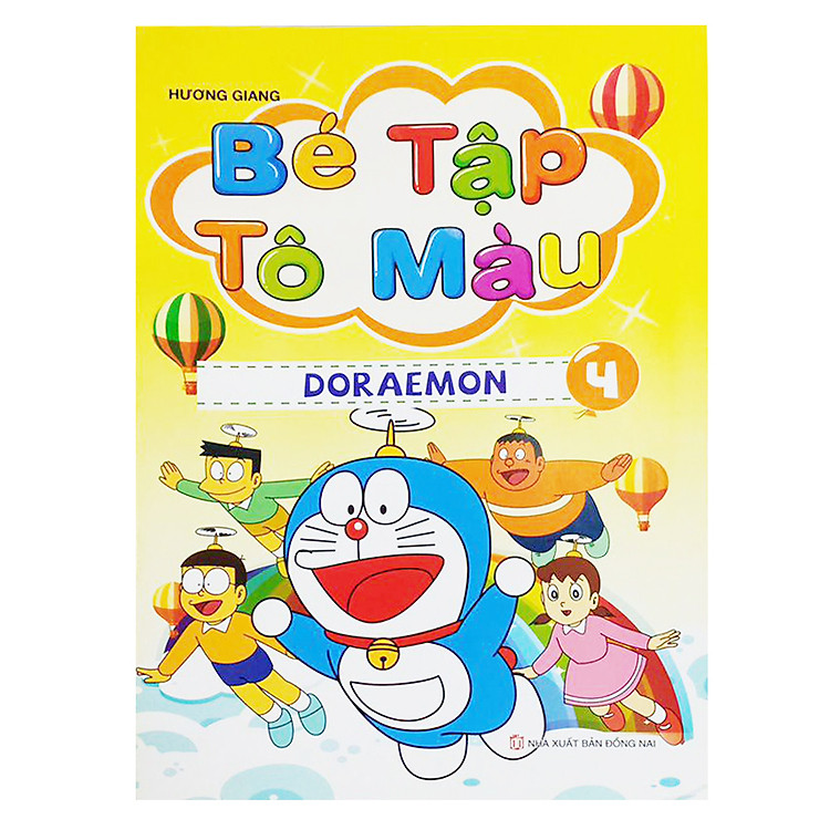 Sách Bé Tập Tô Màu Doraemon (Tập 4)
