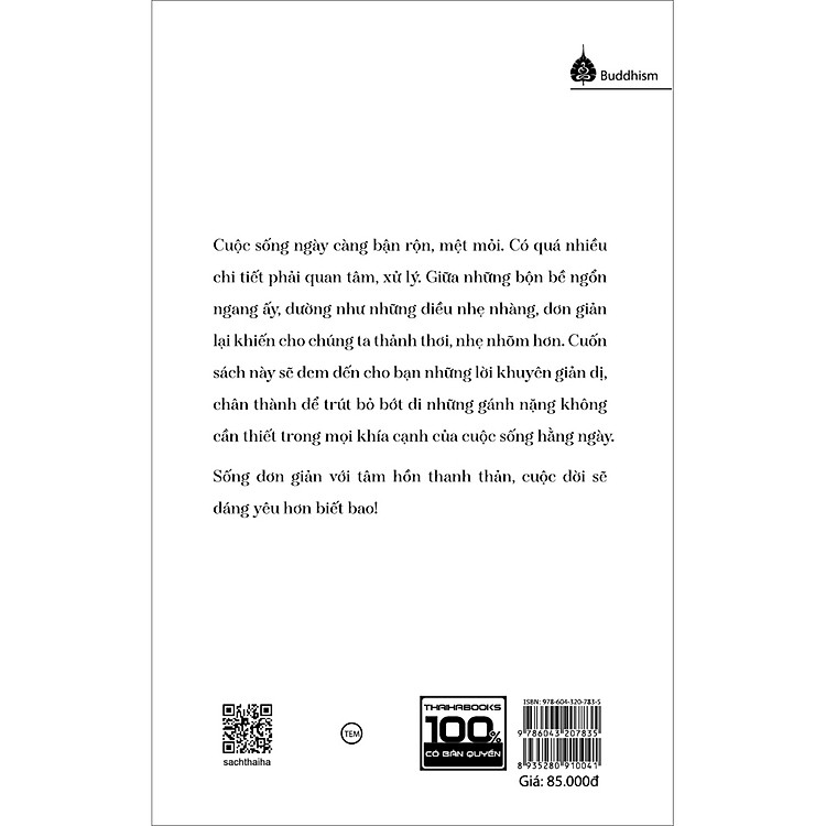 Sống Đơn Giản Cho Mình Thanh Thản (Tái Bản) - Ảnh 3