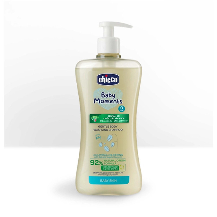Mua Sữa Tắm Gội Yến Mạch Chicco 500ml Chính hãng Giá tốt