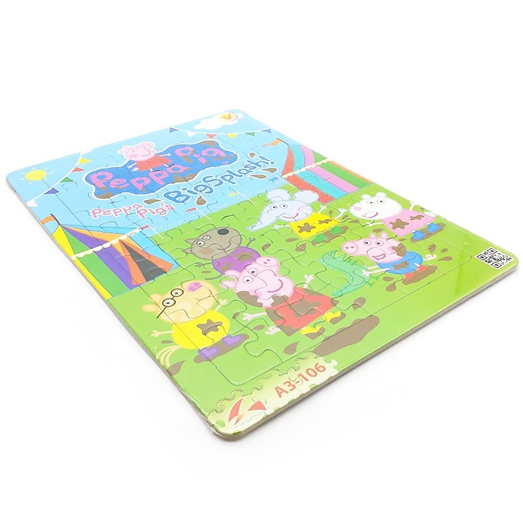 Tranh Xếp Hình Peppa Pig - Big Splash Chính hãng Ưu đãi - Hình ảnh 5