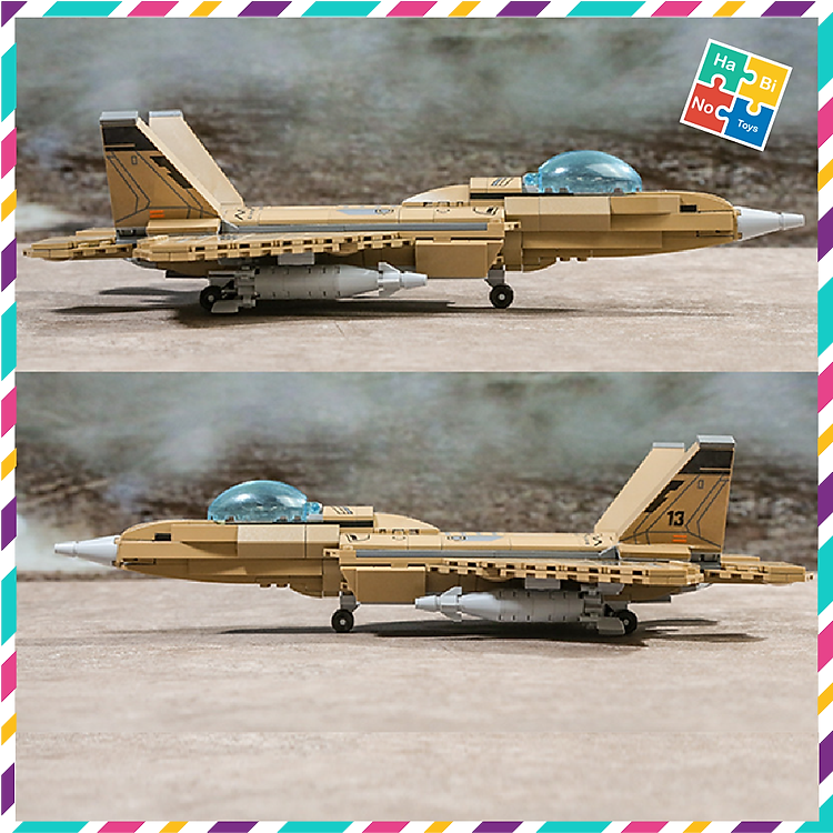 Mô hình Máy bay tiêm kích Qman 22013 Chính hãng Tiết kiệm - Hình ảnh 5