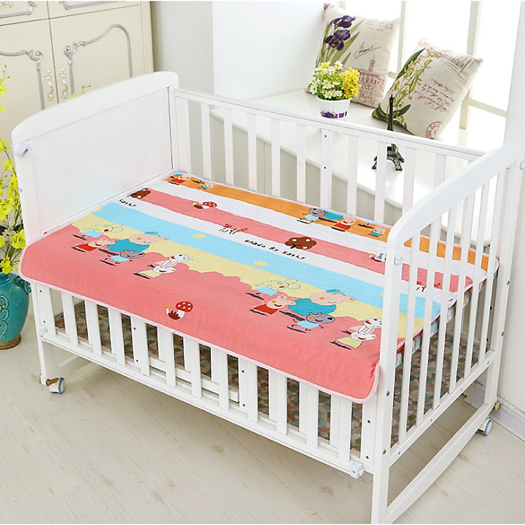 Nệm Chống Thấm 3 Lớp Cho Trẻ Em 120*80cm