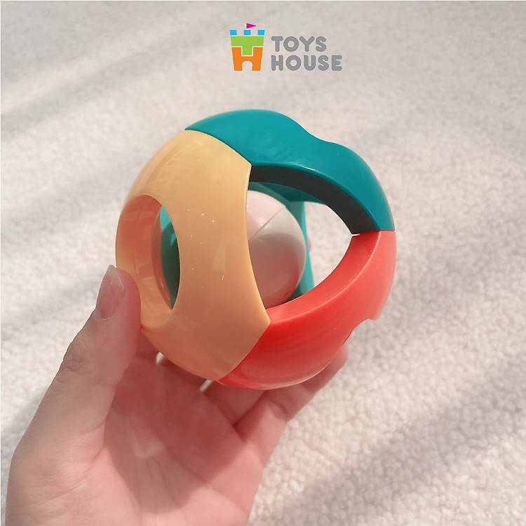 Bóng lục lạc cho bé tập bò Chính hãng Giá tốt - Hình ảnh 5