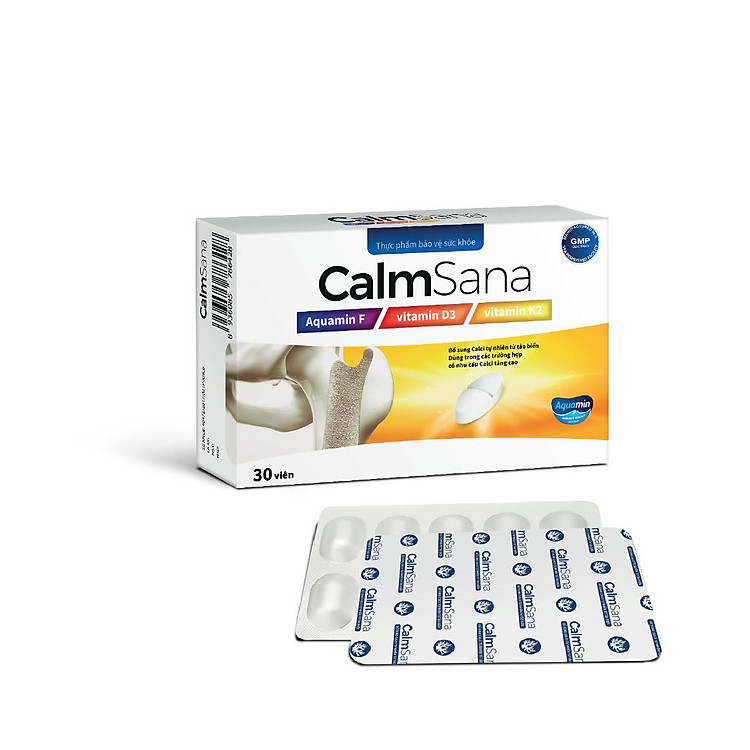 Thực phẩm chức năng bổ sung canxi tự nhiên từ tảo biển CalmSana