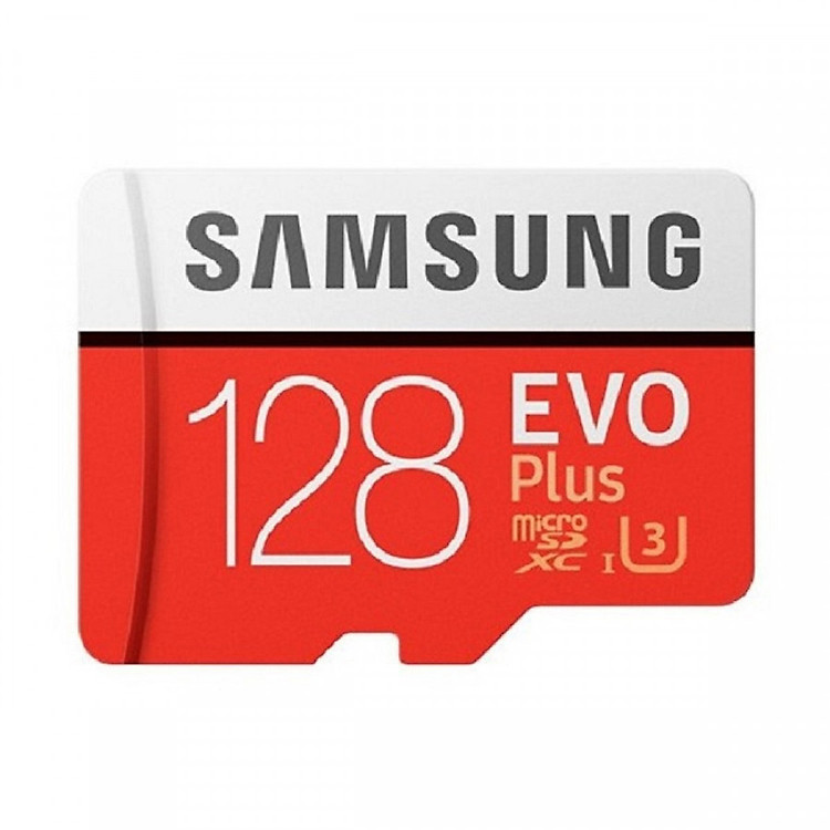Thẻ Nhớ Micro SDXC Samsung Evo Plus 128GB U3 100MB/s kèm Adapter (Box Hoa) - Hàng nhập khẩu