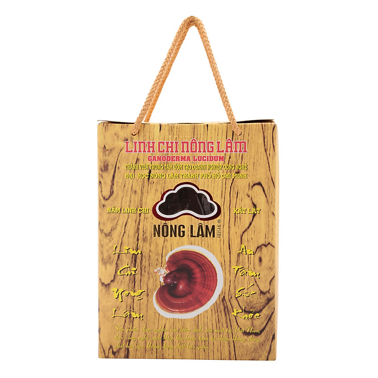 Nấm Linh Chi Nông Lâm Xắt Lát