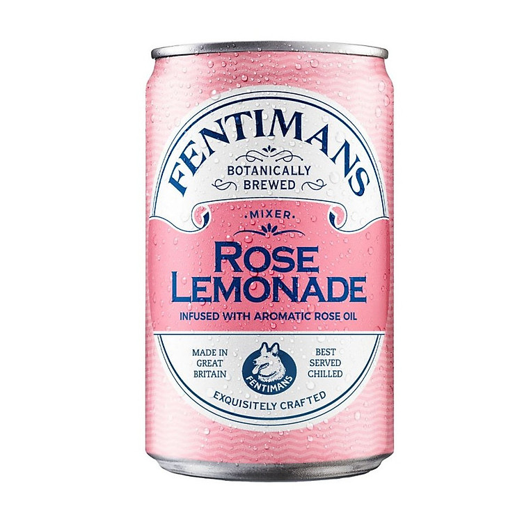 Nước Tonic Vị Hoa Hồng Fentimans Rose Lemonade Tonic Water Can 150ml