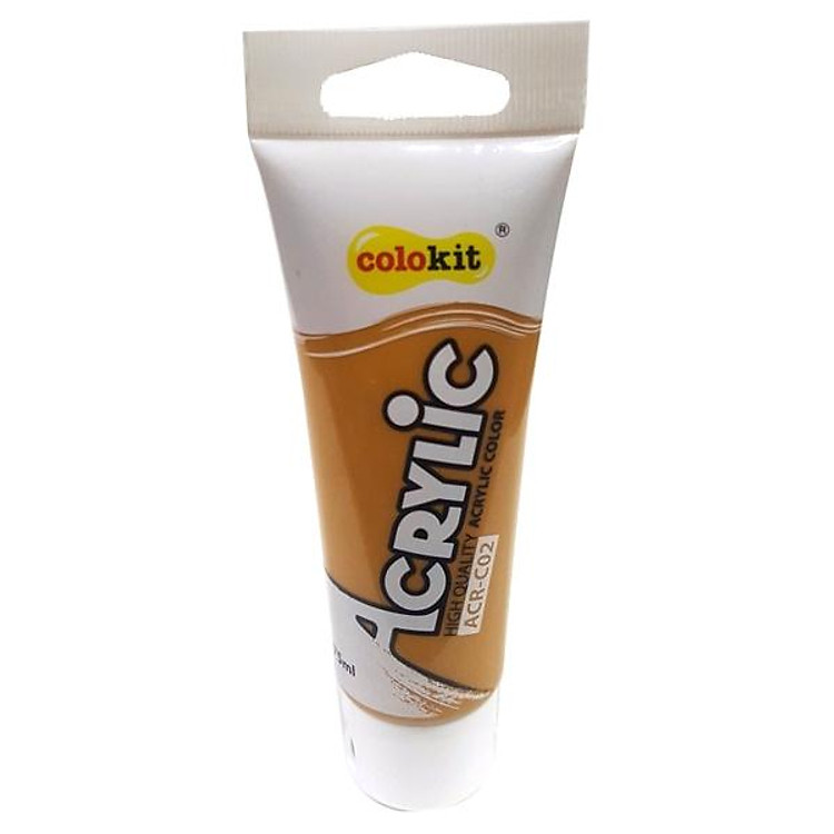 Màu Acrylic ACR-02 Colokit 75ml (Vàng Đất)