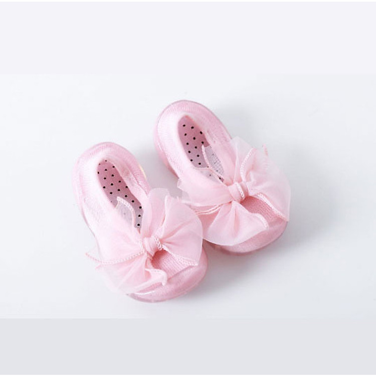 Giày Bún Siêu Mềm Cho Bé Gái