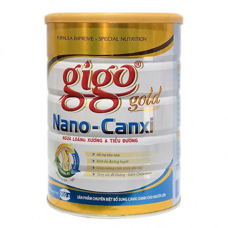Sữa Bột Gigo Gold Nano-Canxi (900g)