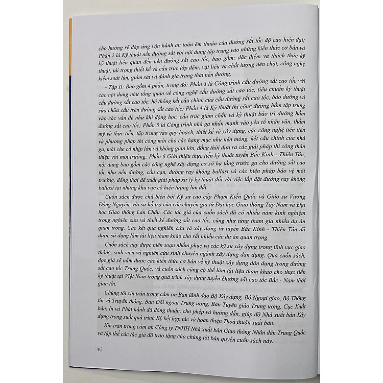 Công Nghệ Xây Dựng Đường Sắt Cao Tốc Trung Quốc (Tập 1) - Ảnh 6