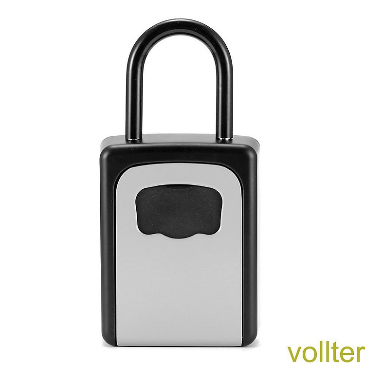 Combination Key Safe Box Key Lock Box 4 Digit Weather Resistant Key Storage Box with Handle Keys Holder