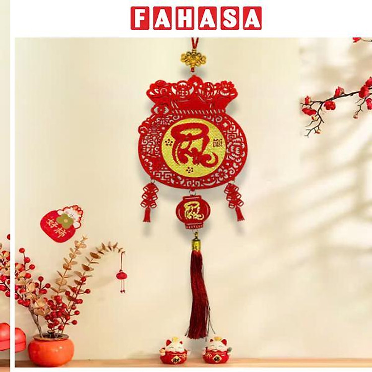 Dây Treo Chữ Phúc Trang Trí Tết 70 cm