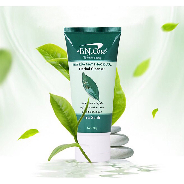 Sữa rửa mặt Thảo dược Trà xanh BN ONE