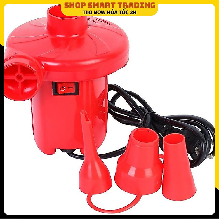 Bơm Hơi Điện Mini - Bơm hơi bể bơi phao, nệm hơi, phao bơi