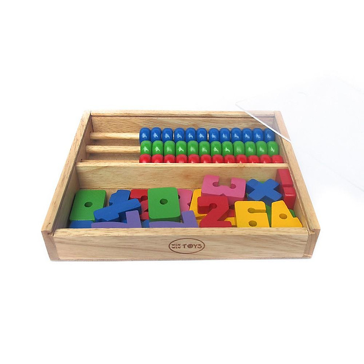 Đồ chơi gỗ Bảng tính học toán Winwintoys Chính hãng Giá rẻ - Hình ảnh 3