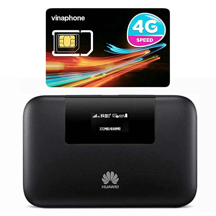 Huawei E5770 | Router wifi 4G Huawei E5770 Tốt Nhất VN + Sim 4G Vinaphone | khuyến Mãi 60GB/Tháng - Hàng Chính Hãng