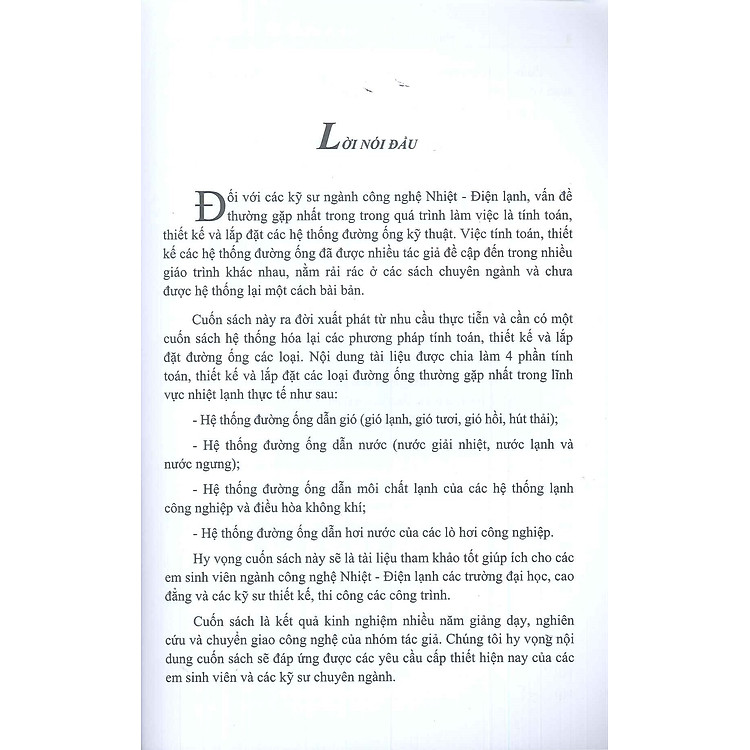 Tính Toán, Thiết Kế Và Lắp Đặt Các Hệ Thống Đường Ống Trong Kỹ Thuật Nhiệt - Lạnh - Ảnh 3