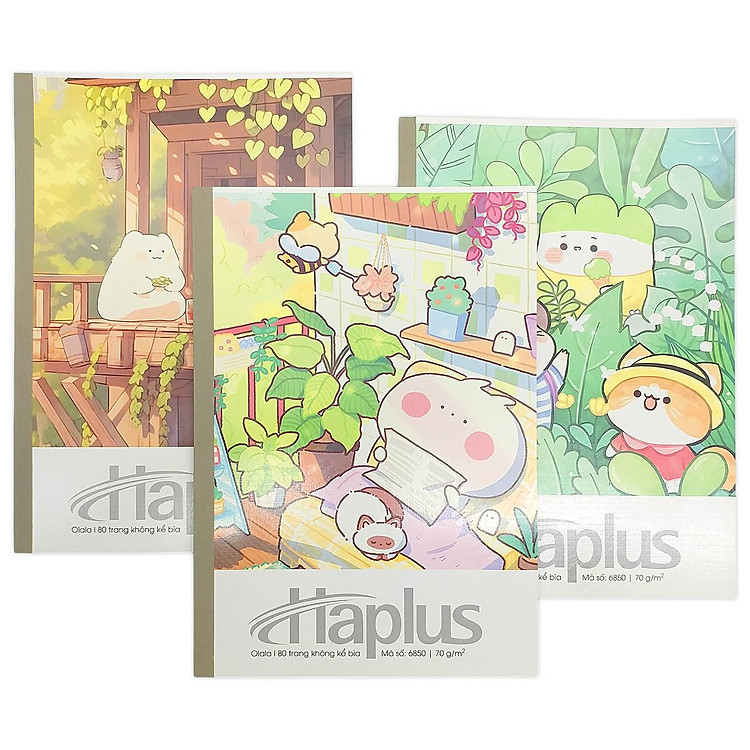 Tập Haplus Olala - Kẻ Ngang (80 trang, 70gsm) - Ảnh 7