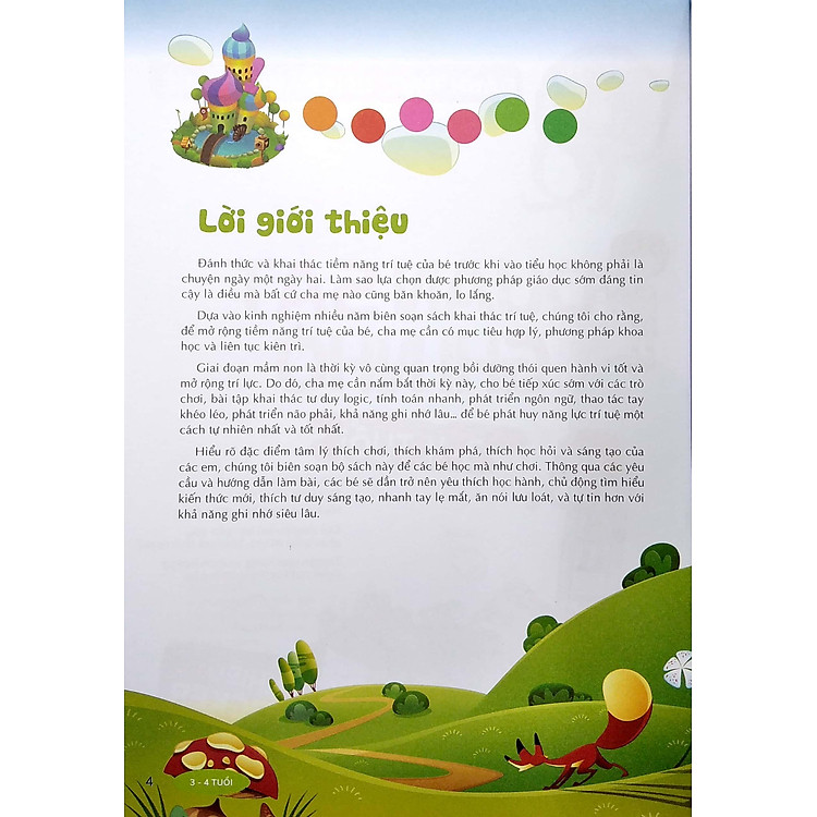 Đánh Thức Tiềm Năng Trí Tuệ - Quan Sát Ghi Nhớ (3-4 Tuổi) (Tái Bản) - Ảnh 2