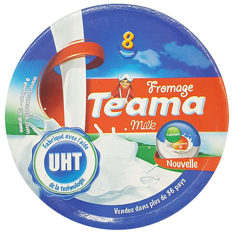 Phô mai Teama hộp 120gr
