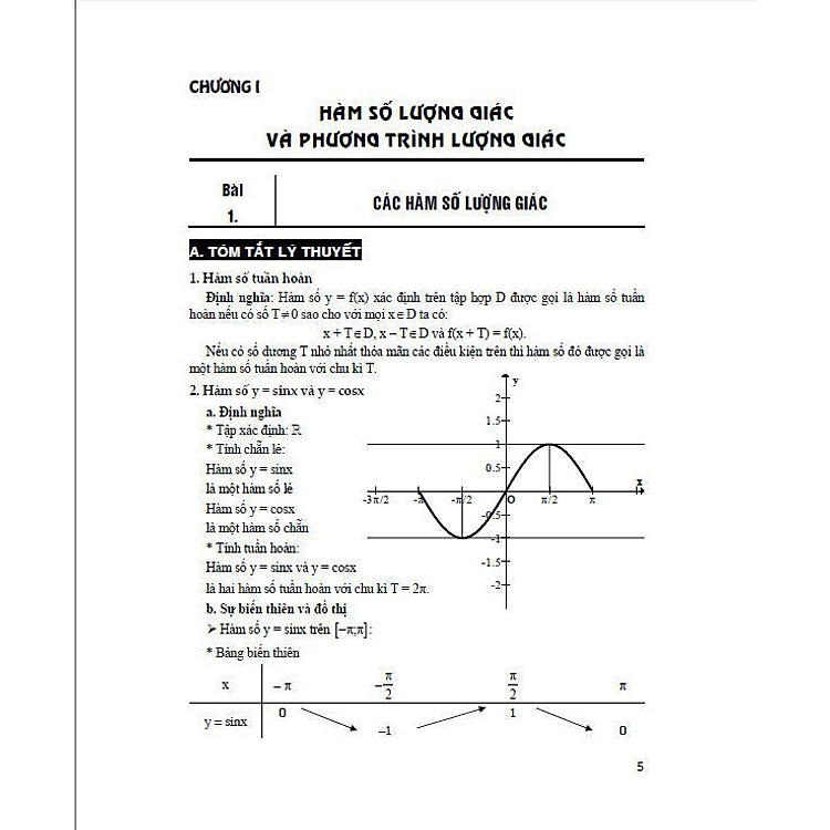 Kĩ Thuật Giải Nhanh Bài Toán Hay Và Khó Đại Số - Giải Tích Lớp 11 - Ảnh 7
