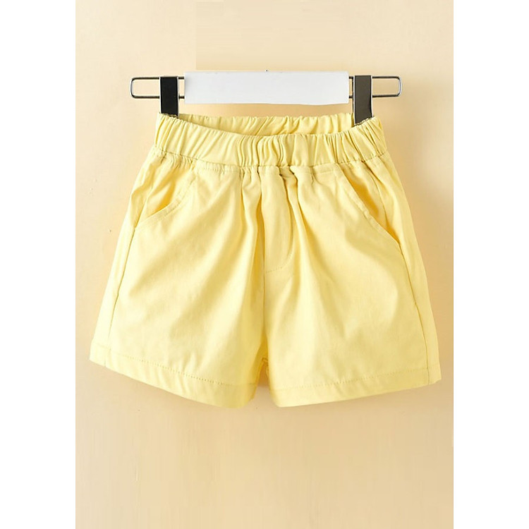 Quần short kaki thun nữ
