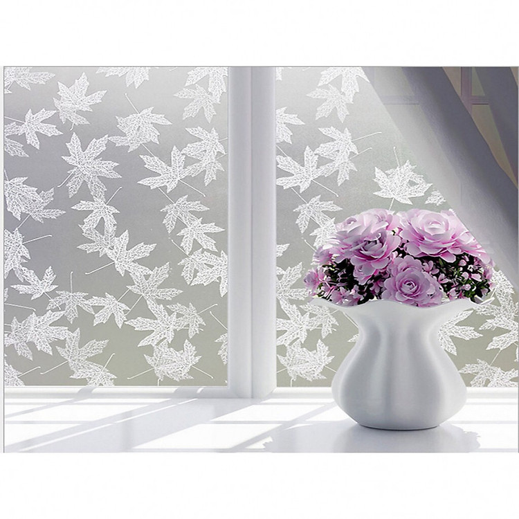 Combo 5m decal giấy dán kính Phong Lan Trắng (5mx0.6) susu02