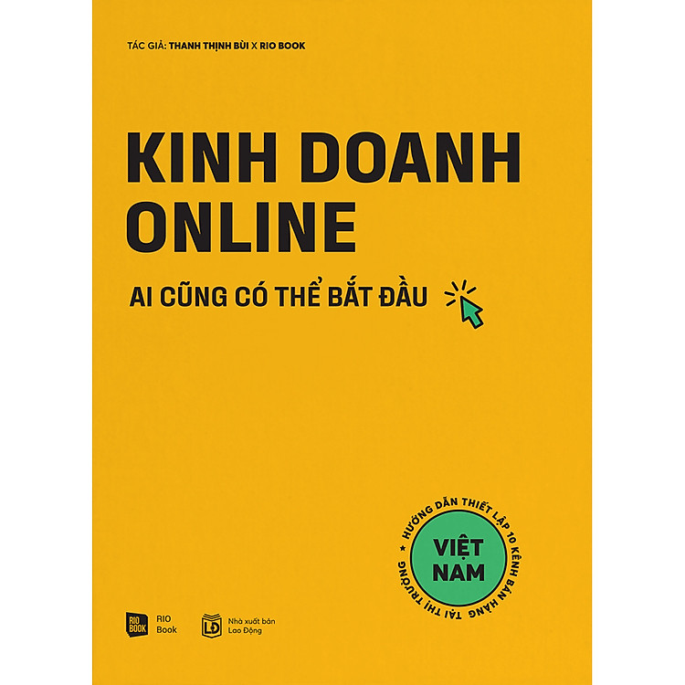 Sách Kinh Doanh Online - Ai Cũng Có Thể Bắt Đầu
