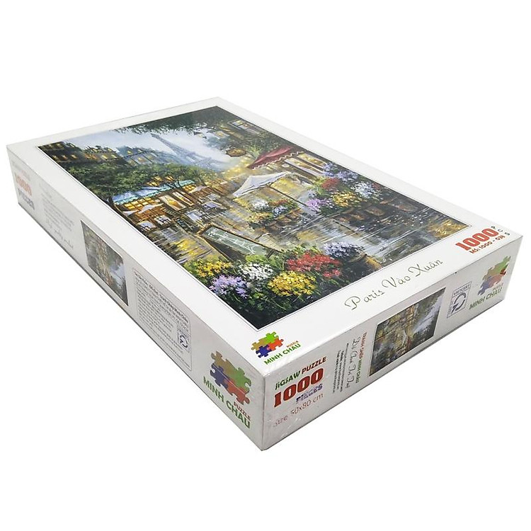 Bộ Tranh Xếp Hình 1000 - Paris Xuân Chính hãng Giá rẻ - Hình ảnh 3