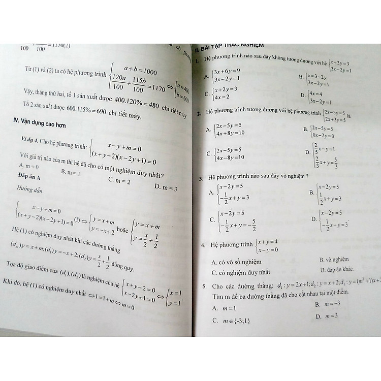 Ôn thi trắc nghiệm vào lớp 10 môn Toán - Ảnh 3