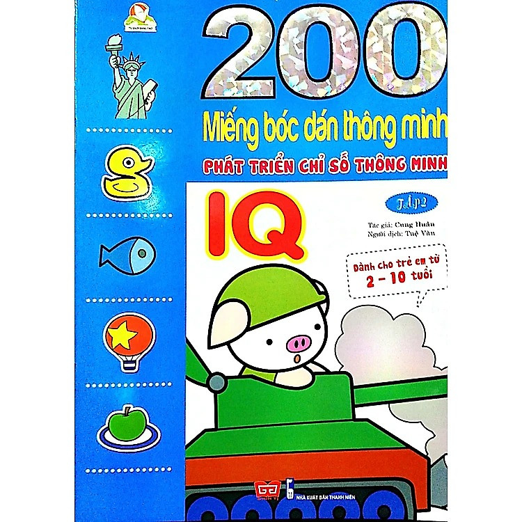 200 Miếng Bóc Dán Thông Minh 2-10 Tuổi - Ảnh 7