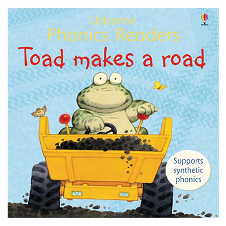 Sách Usborne Toad makes a road