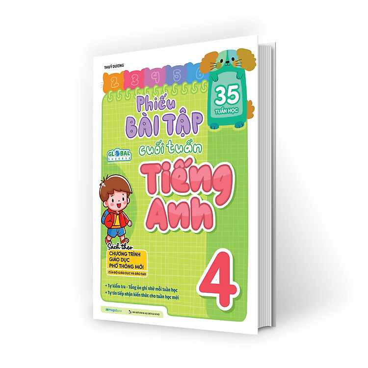 Phiếu bài tập cuối tuần Tiếng Anh 4 (Global)