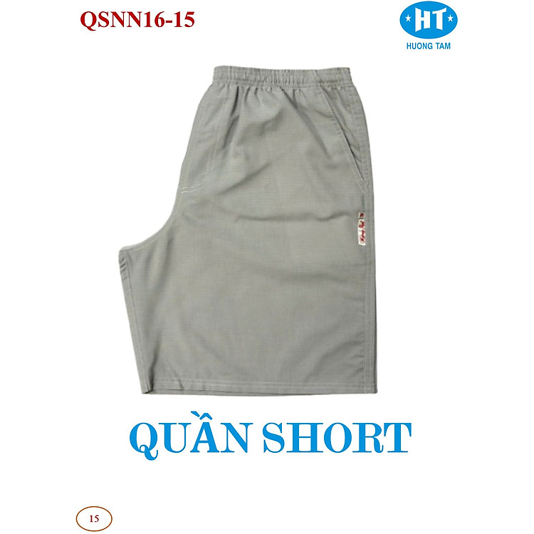 Quần short huongtam nam cao cấp(QSNN16). Chất liệu vải loại tốt: mềm mại, thoáng mát, không phai màu.