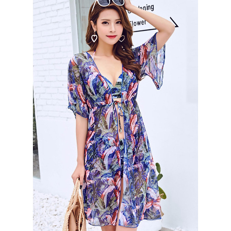 Đồ Bơi Hai Mảnh Kèm Áo Choàng MAY_MAT088