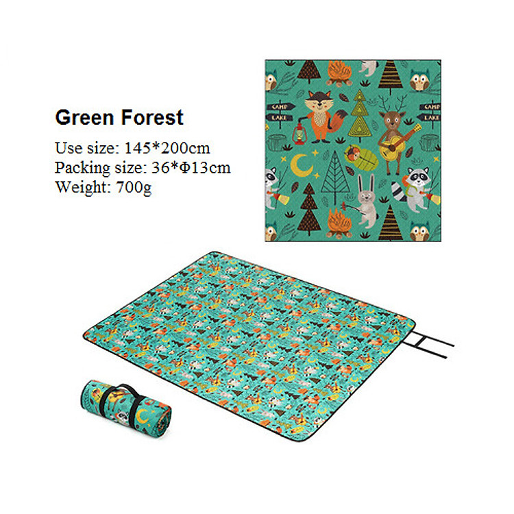 Thảm trải picnic NH19D024-Z 145*200cm phù hợp dã ngoại, trải văn phòng nghỉ trưa, thảm gia đình