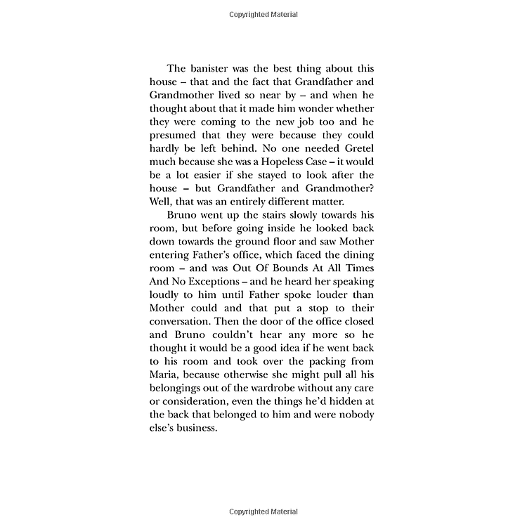 BOY IN THE STRIPED PAJAMAS