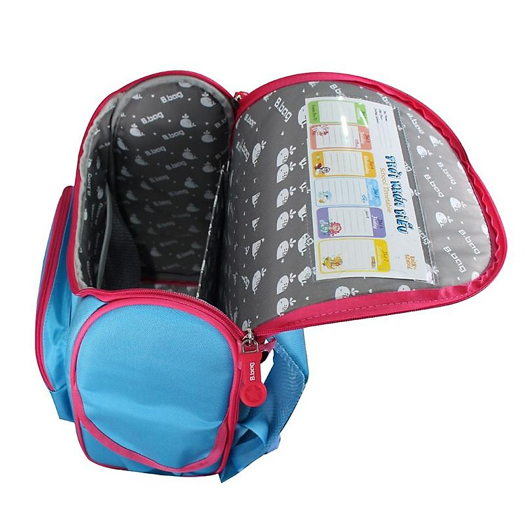 Balo Chống Gù B.bag Genius Box F2-Mermaid Xanh nhạt - Ảnh 5